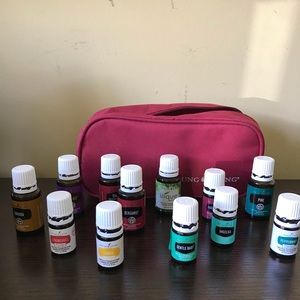 Lot of opened, unused/lightly used essential oils